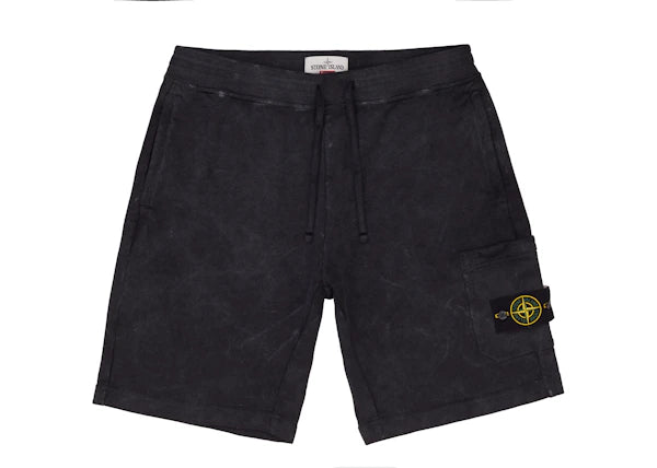 Supreme Stone Island Sweatshort Black