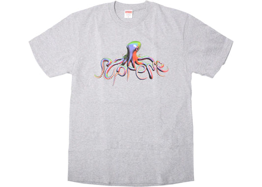 Supreme Tentacles Tee Heather Grey