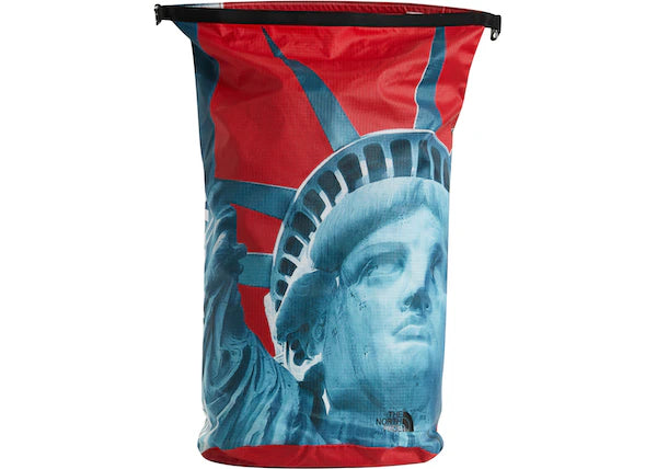 Supreme The North Face Statue of Liberty Waterproof Backpack Red