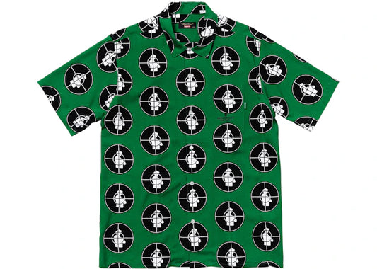 Supreme UNDERCOVER/Public Enemy Rayon Shirt Green