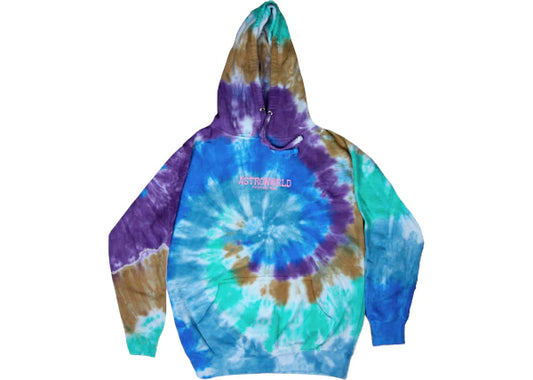 Travis Scott Astroworld Festival Run Hoodie Tie Dye