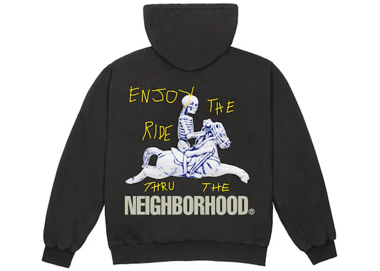 Travis Scott Cactus Jack x Neighborhood Carousel Hoodie Black