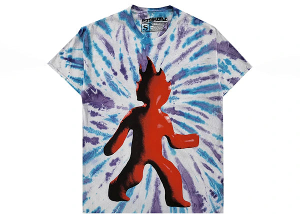 Travis Scott Flame T-shirt Tie Dye