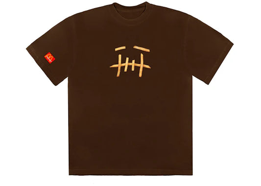 Travis Scott x McDonald's Fry II T-shirt Brown