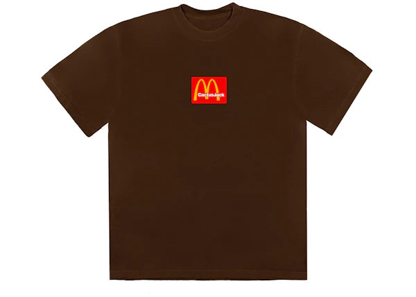 Travis Scott x McDonald's Sesame III T-shirt Brown