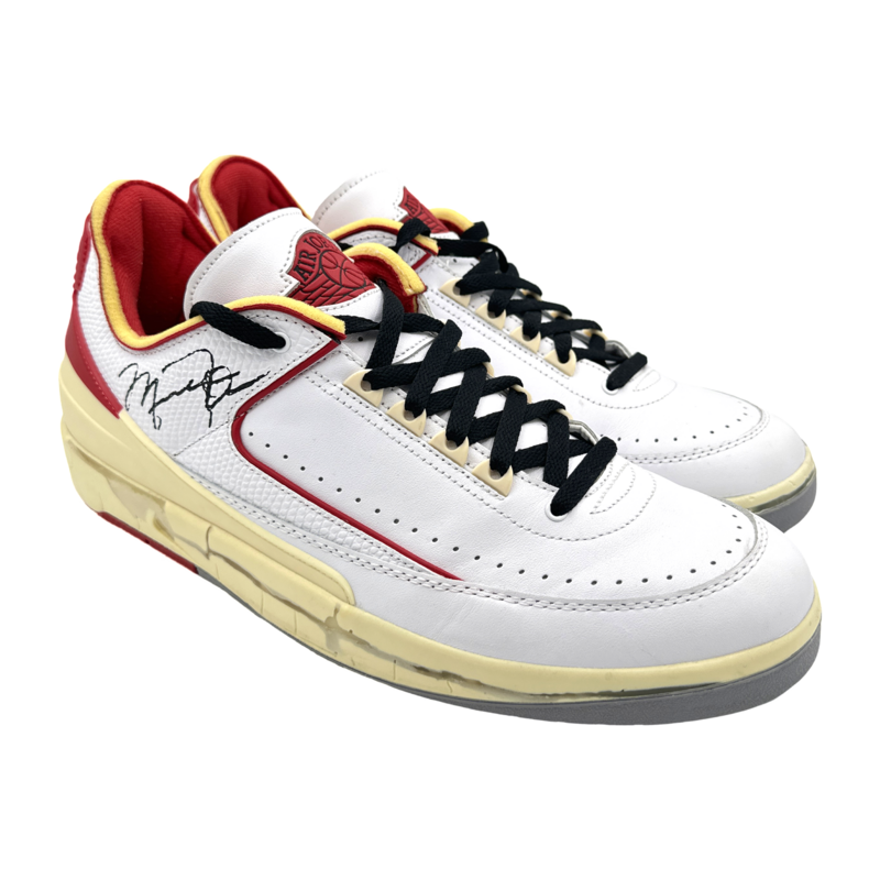 Jordan 2 Retro Low SP Off-White White Red