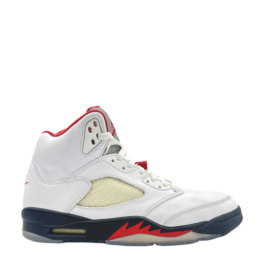 Jordan 5 Retro Fire Red Silver Tongue (2020)