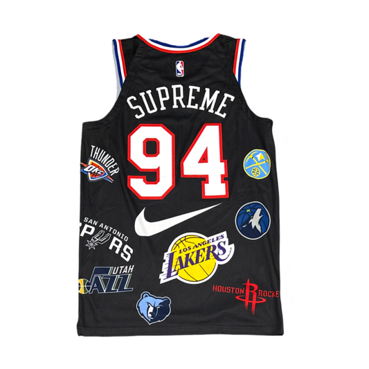 Supreme Nike/NBA Teams Authentic Jersey Black