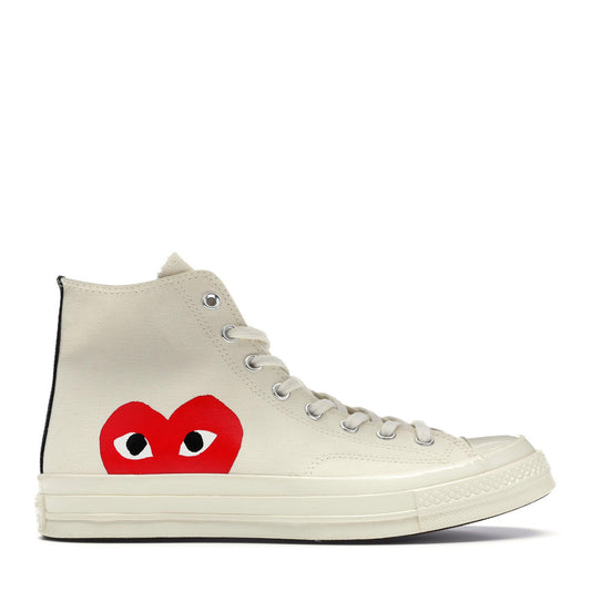 Converse Chuck Taylor All Star 70 Hi Comme des Garcons PLAY White (C)