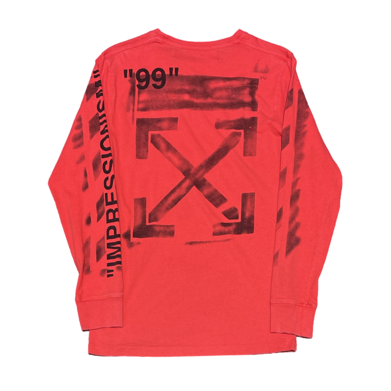 OFF-WHITE Red Long SLeeve