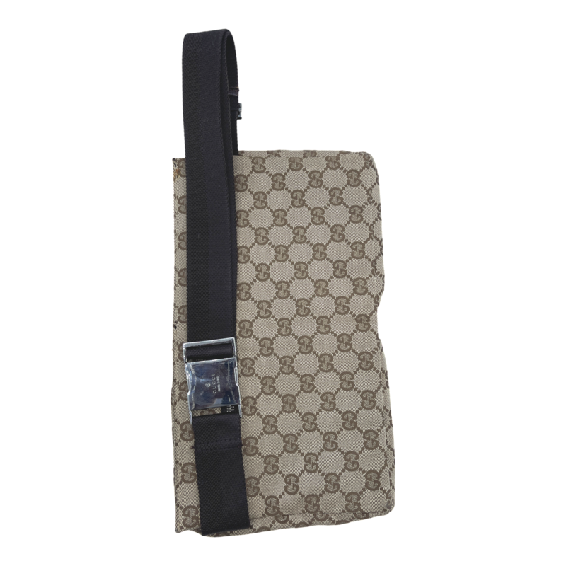 Gucci Brown Monorgam Belt Bag