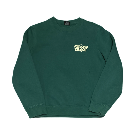 Stussy Designs Crewneck Green