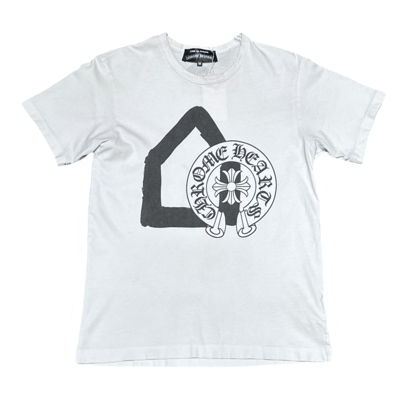 Chrome Hearts x Comme des Garcons × Dover Street Market White Tee